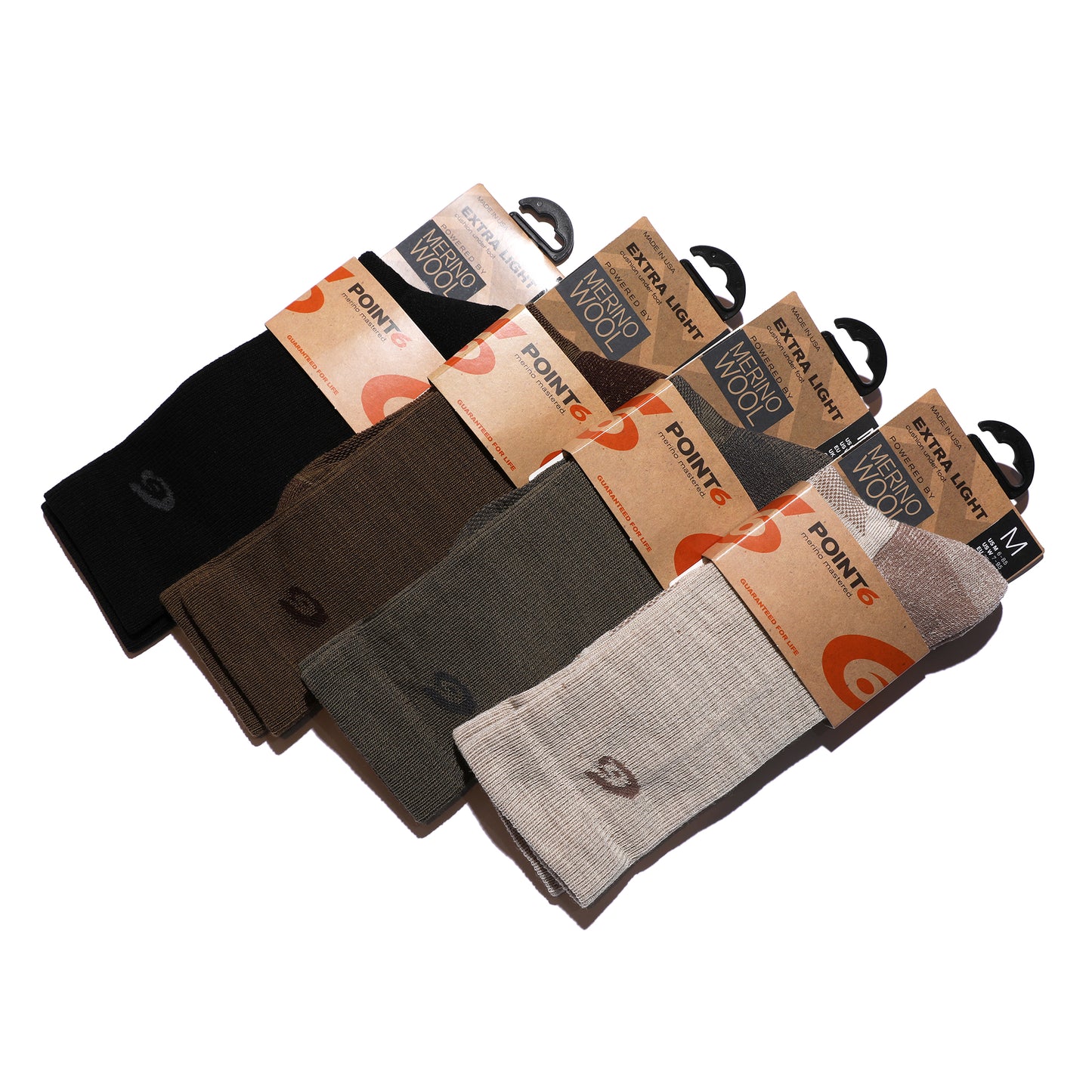 Point 6 Tactical Tracker Extra Light Crew Sox 【SW-P60200】