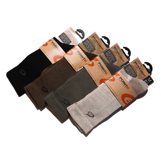Point 6 Tactical Tracker Extra Light Crew Sox 【SW-P60200】
