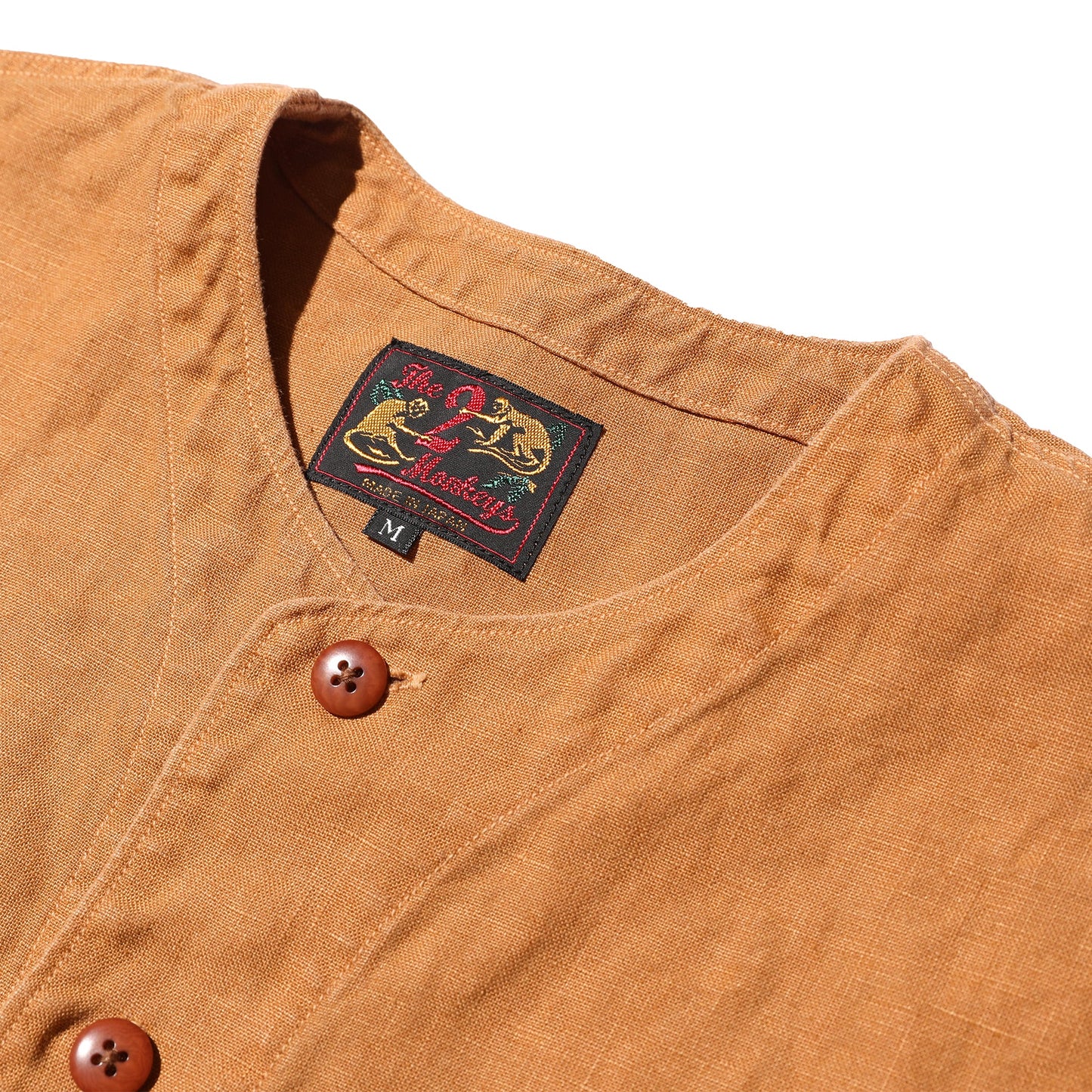 The 2 Monkeys Linen Sport Shirt【TM82147】