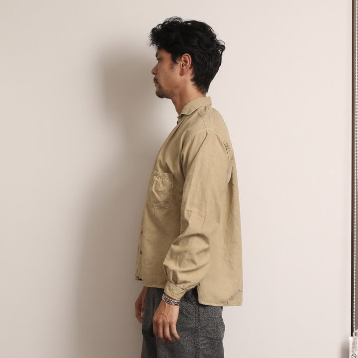 The 2 Monkeys Linen Cambrai Shirt【TM11150】