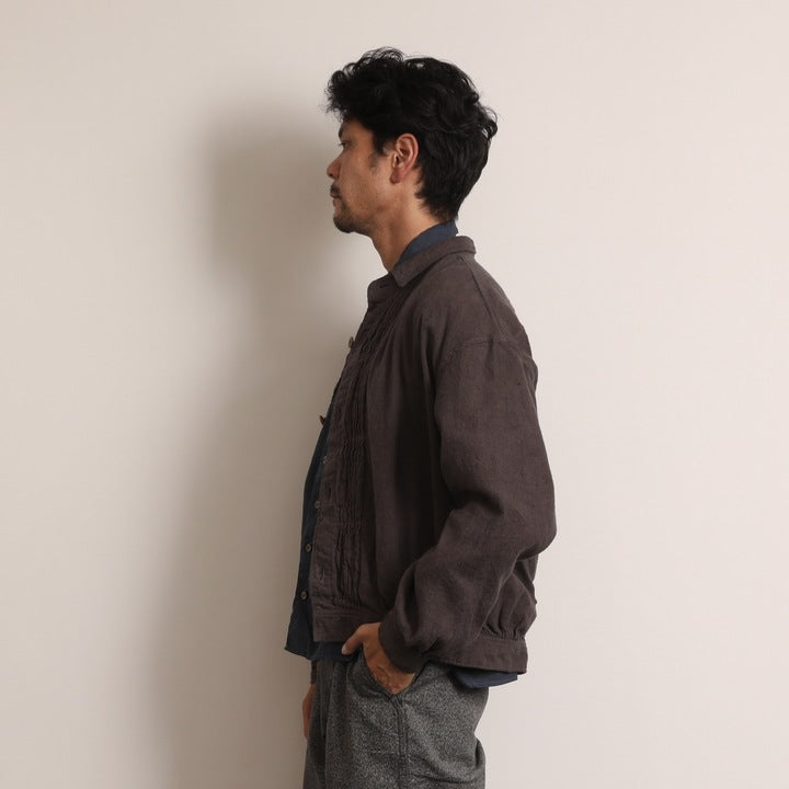 The 2 Monkeys French Work Blouse 【TM11451】