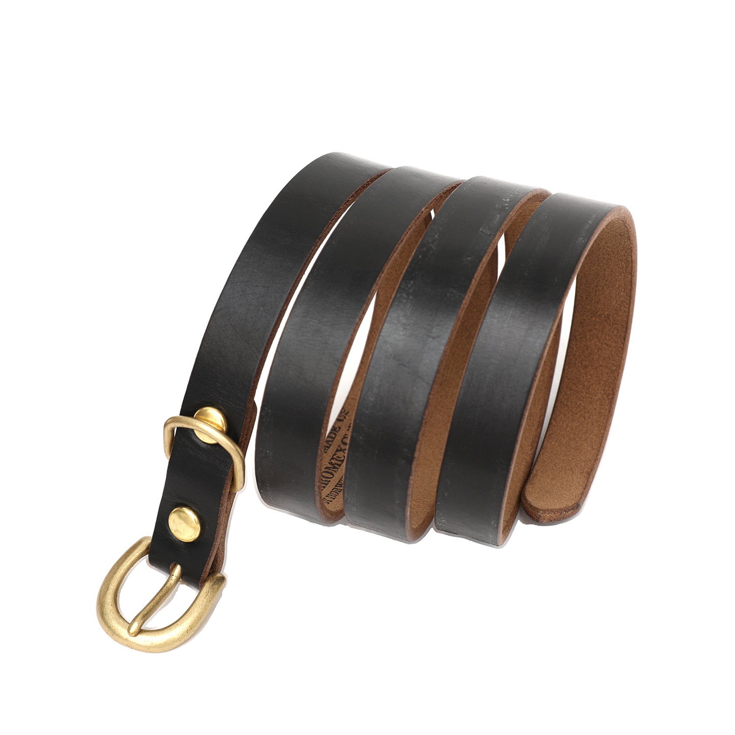 【JDG02648】JELADO×BUTTON WORKS D-Buckle16mmHorweenCXL(Cromxcel®)LeatherBelt