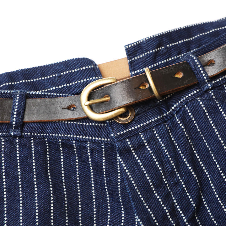 【JDG02648】JELADO×BUTTON WORKS D-Buckle16mmHorweenCXL(Cromxcel®)LeatherBelt
