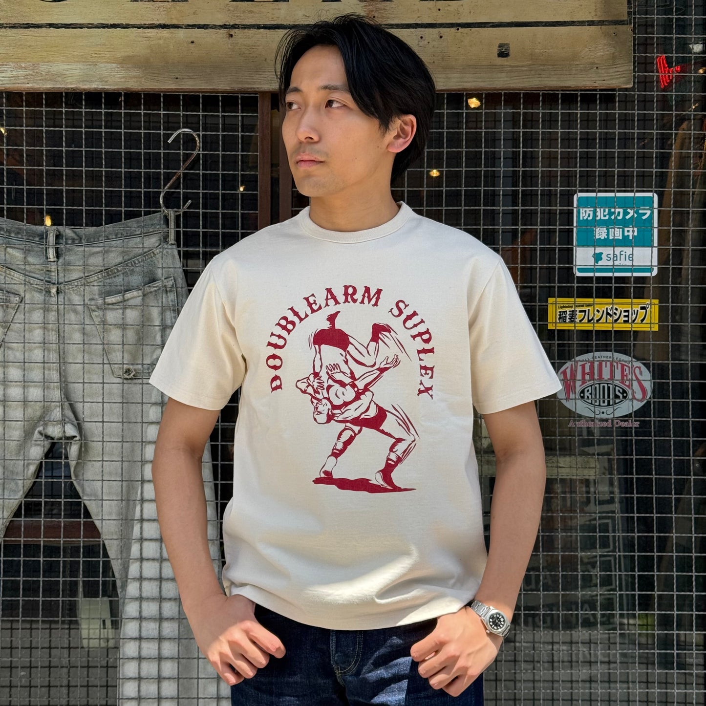 Doublearm Suplex Tee 【AB11210】