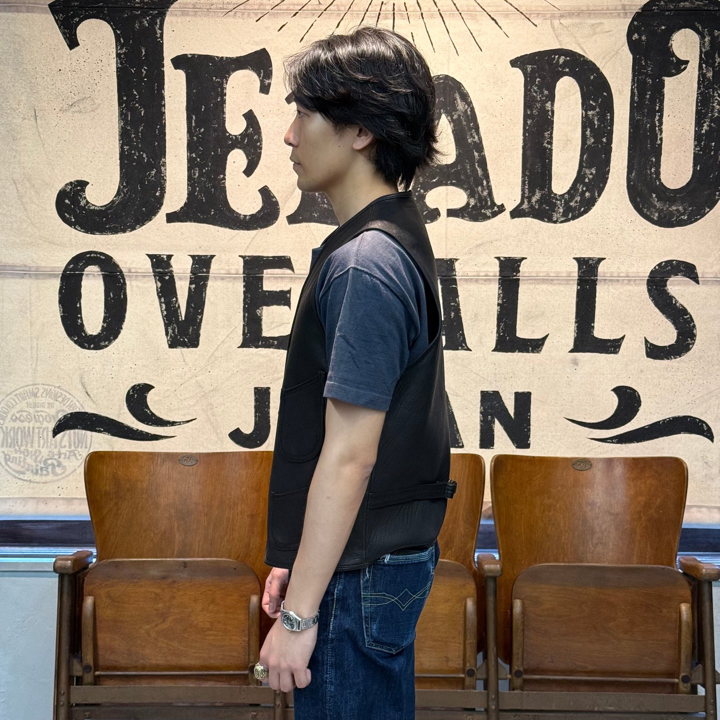 FINE CREEK & CO Jefferson Deer skin【ACVE004】