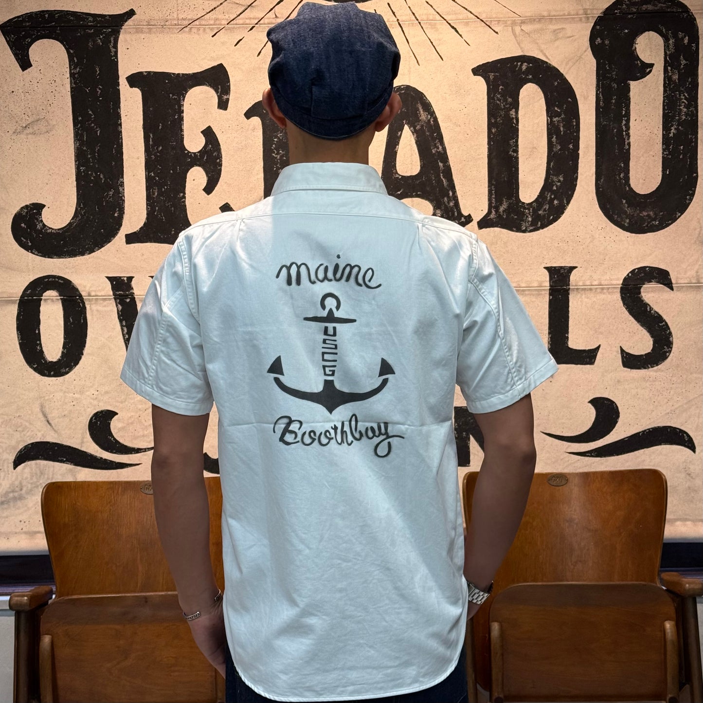 JELADO  Officer Shirt【CT82113B】Stencil Custom