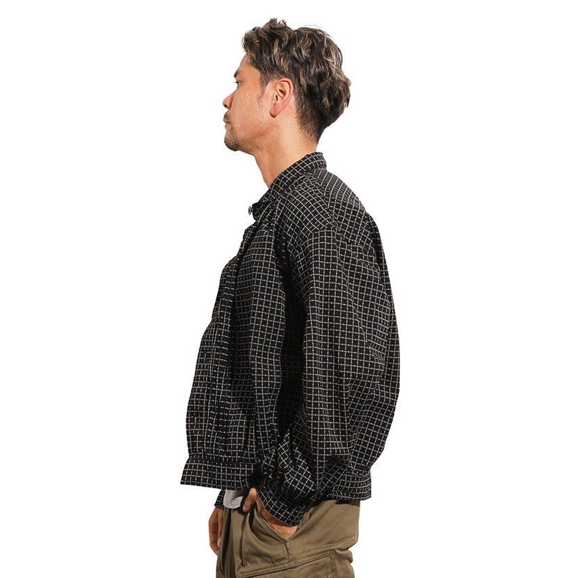 The 2 Monkeys French Work Blouse 【TM21461】