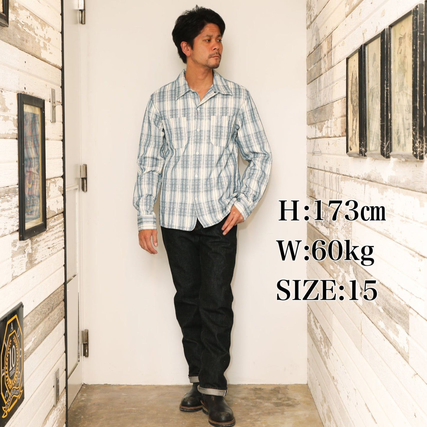 JELADO Westcoast Shirt 刺子 【SG01103】