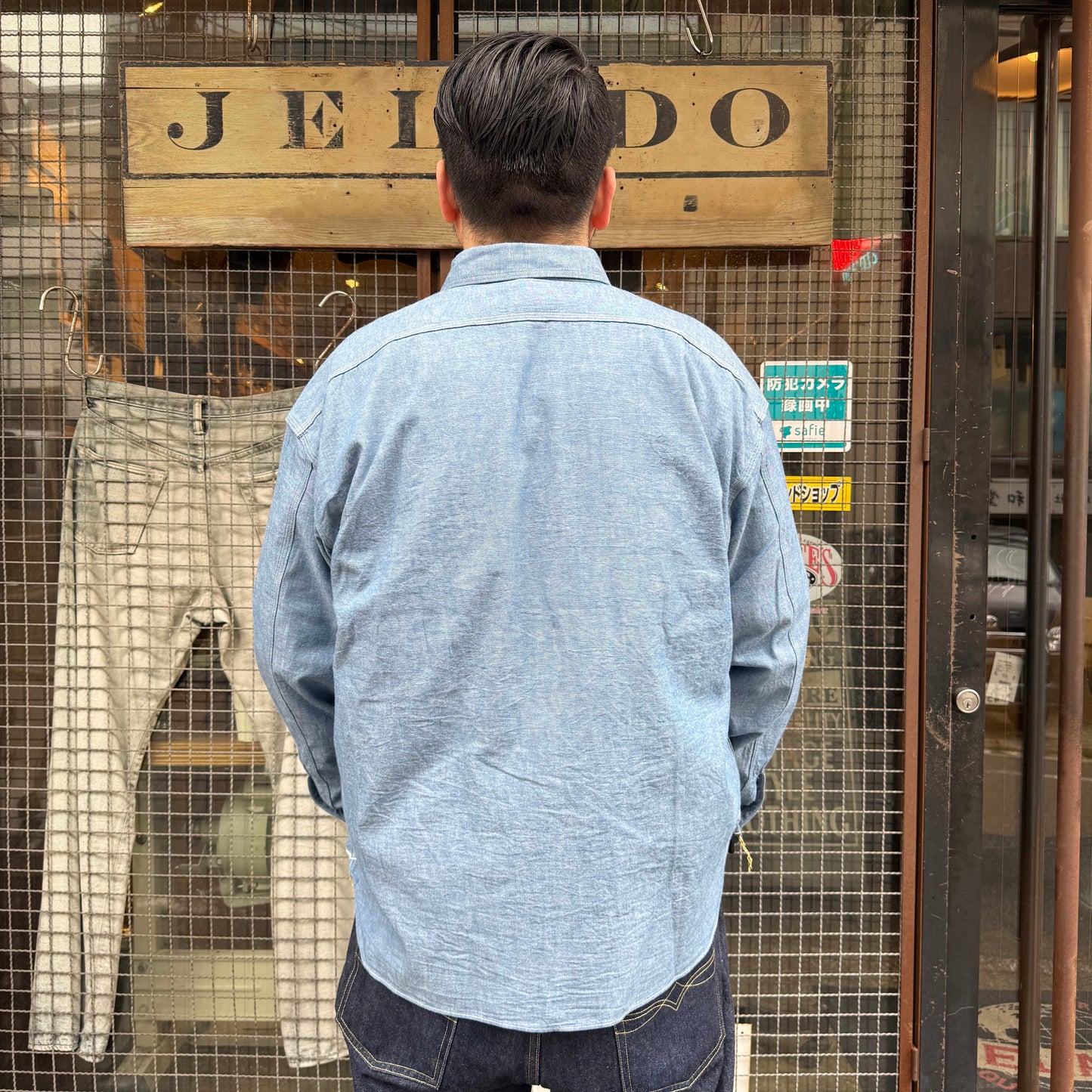 JELADO Smoker Shirt Indigo Chambray【JP94122】