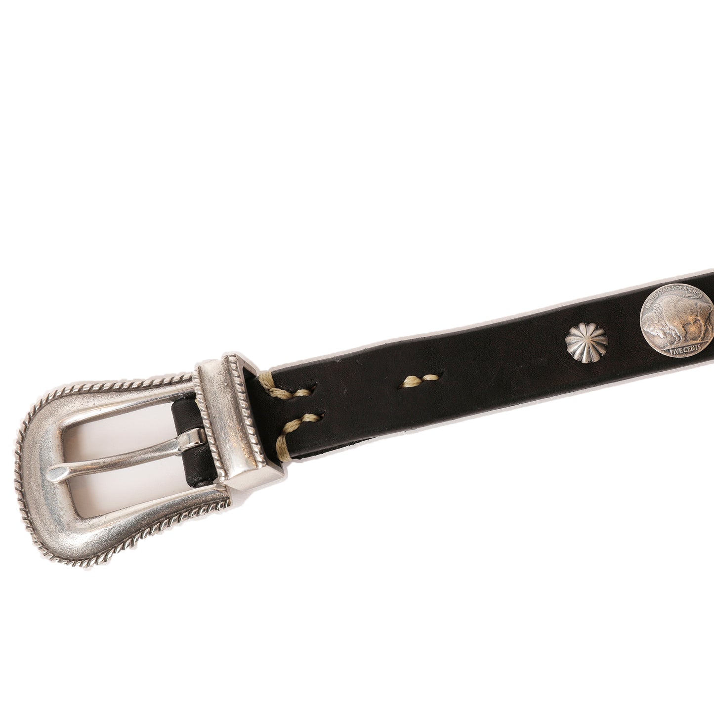 Vintage Works Leather Belt 7Hole Western style Belt【DH5738 CH-5】