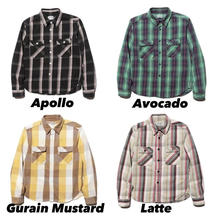 JELADO Union Workers Shirt Regular【JP02127.JP02128】