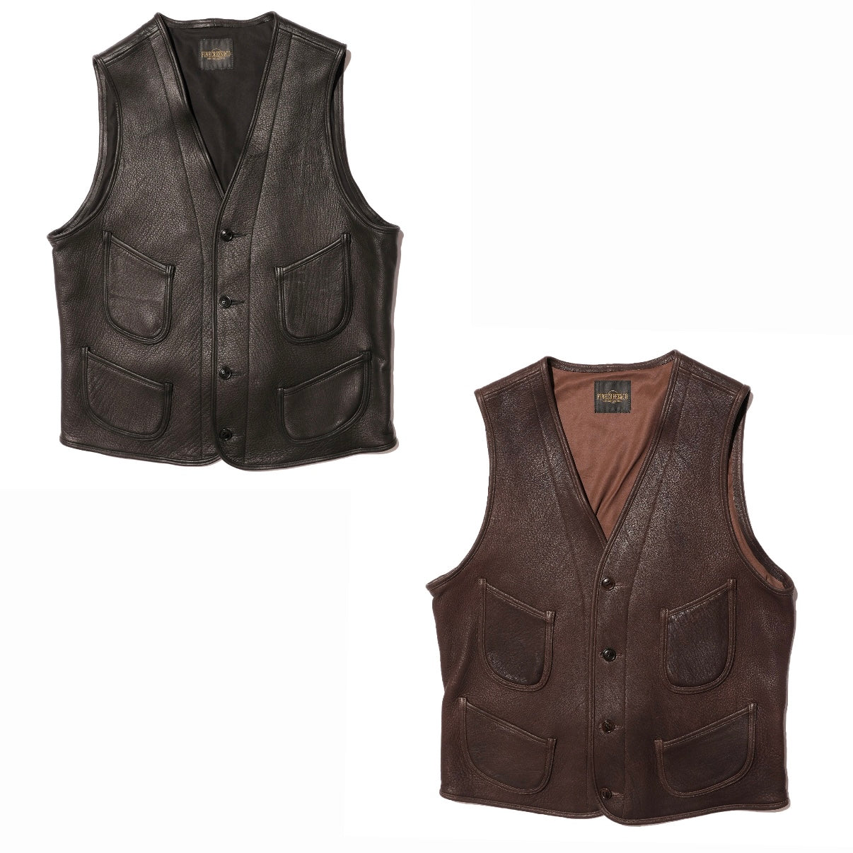 FINE CREEK & CO Jefferson Deer skin【ACVE004】