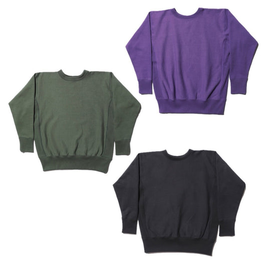 Warmup Reverse Weave Crew Neck Sweat【AB12241】