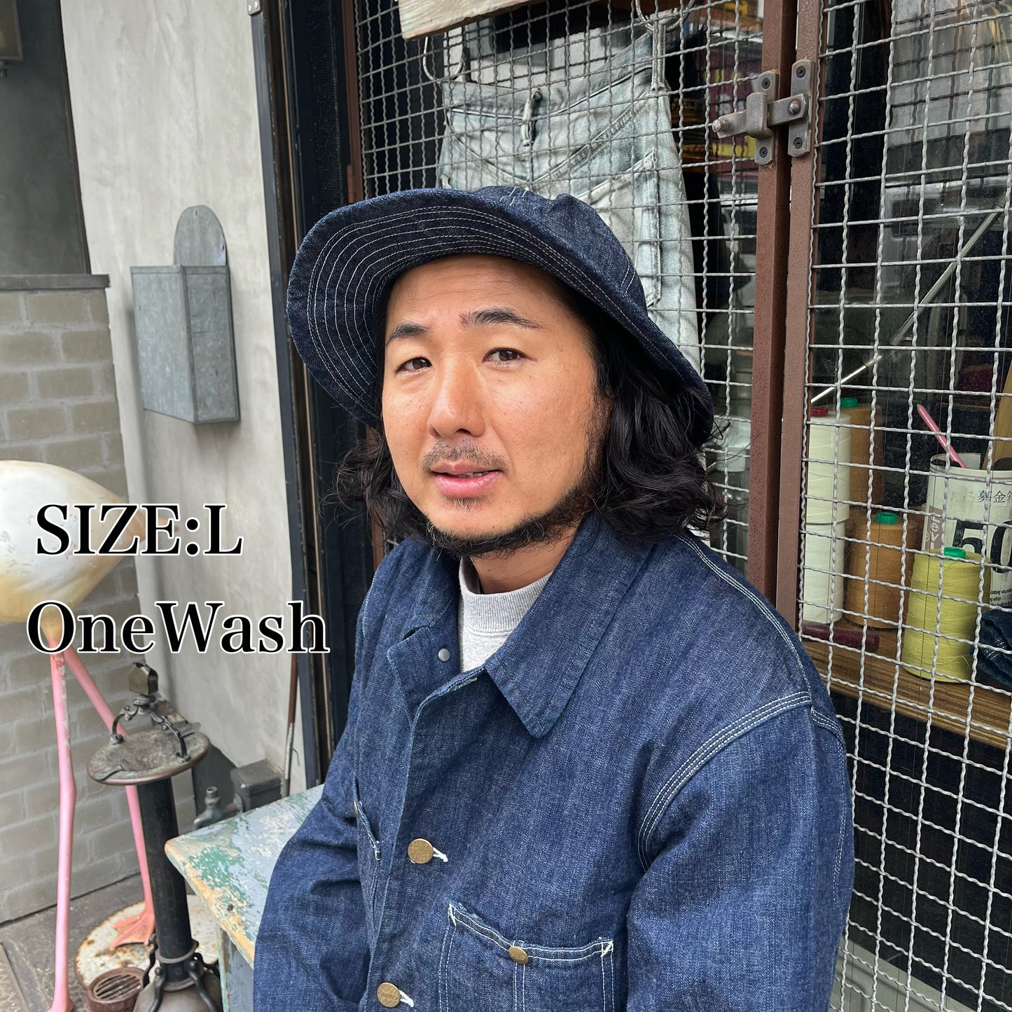 JELADO CM37 Denim Fatigue Hat【CT02646】