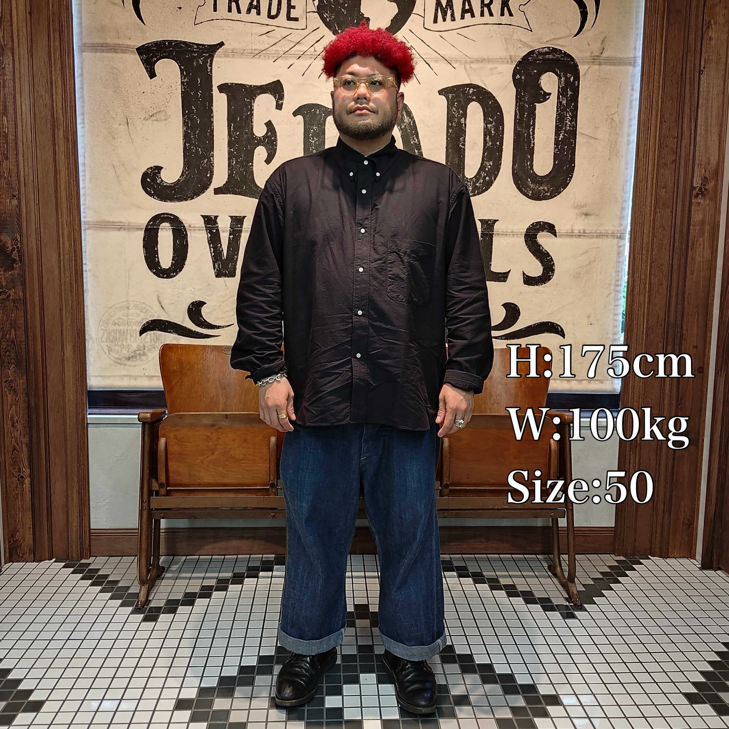 JELADO Madison(マディソン)  BD shirt【JP61106】