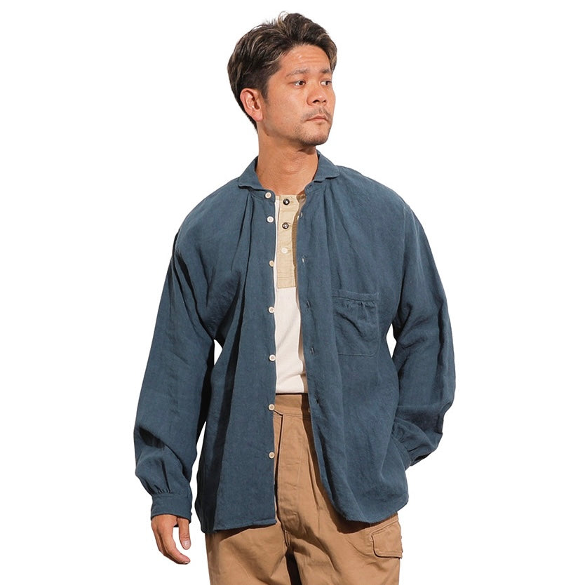 The 2 Monkeys Linen Cambrai Shirt【TM21160】