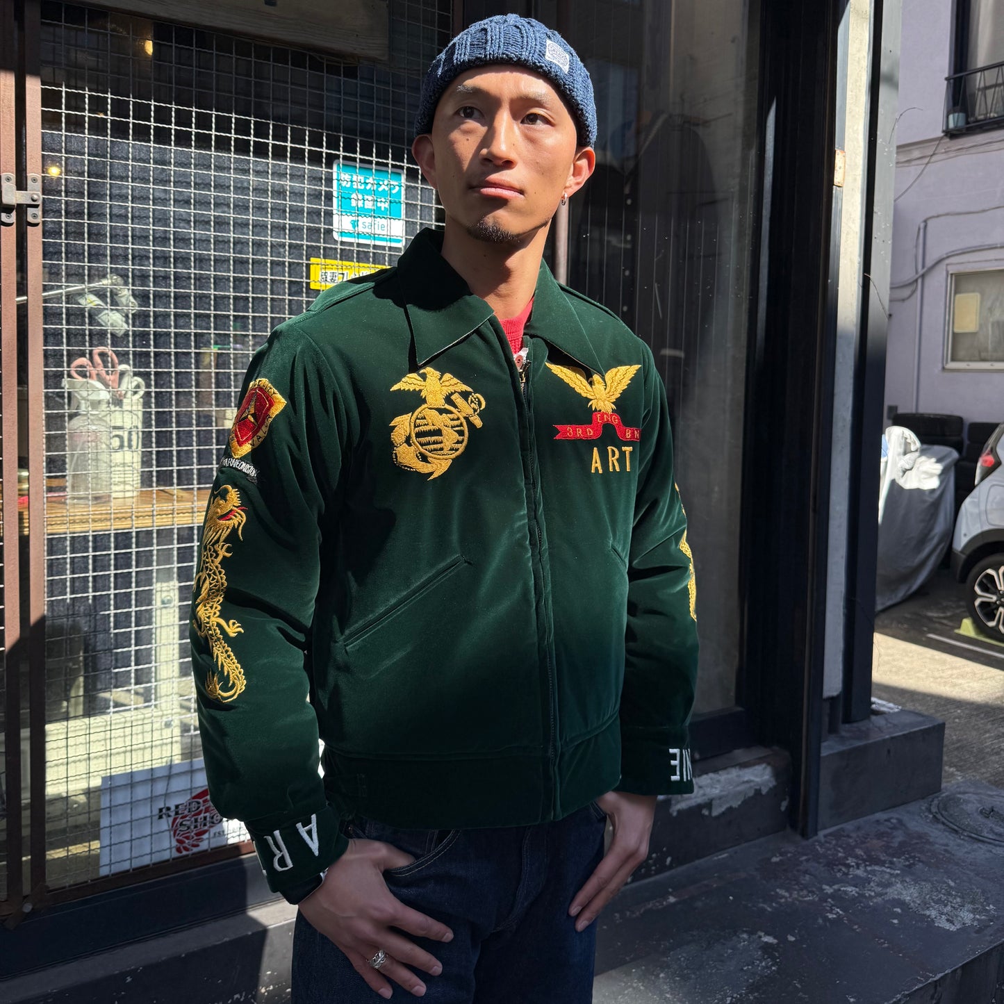 JELADO USMC Souvenir Jacket 【JP03408】