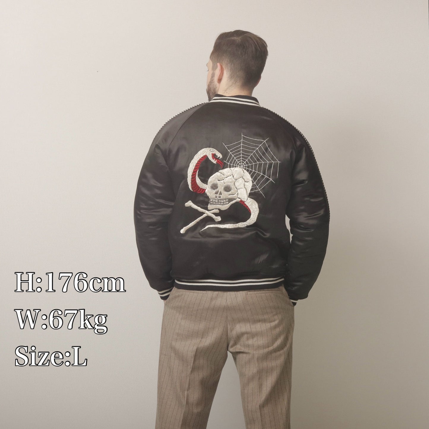 【Coming Soon】JELADO Skull Snake Souvenir Jacket 【JP23423】