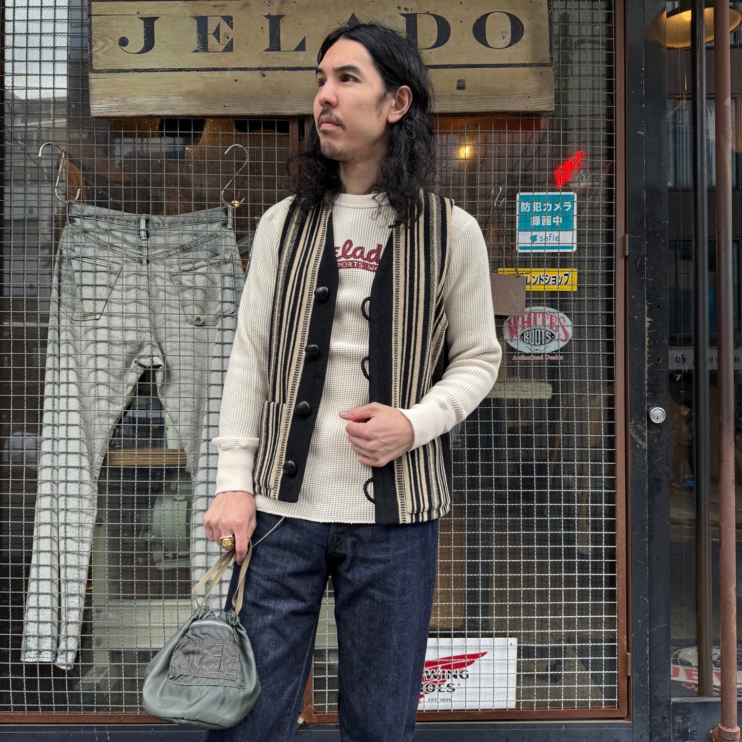 Drawstring Bag MA-1【JDG01645】〈直営店限定モデル〉