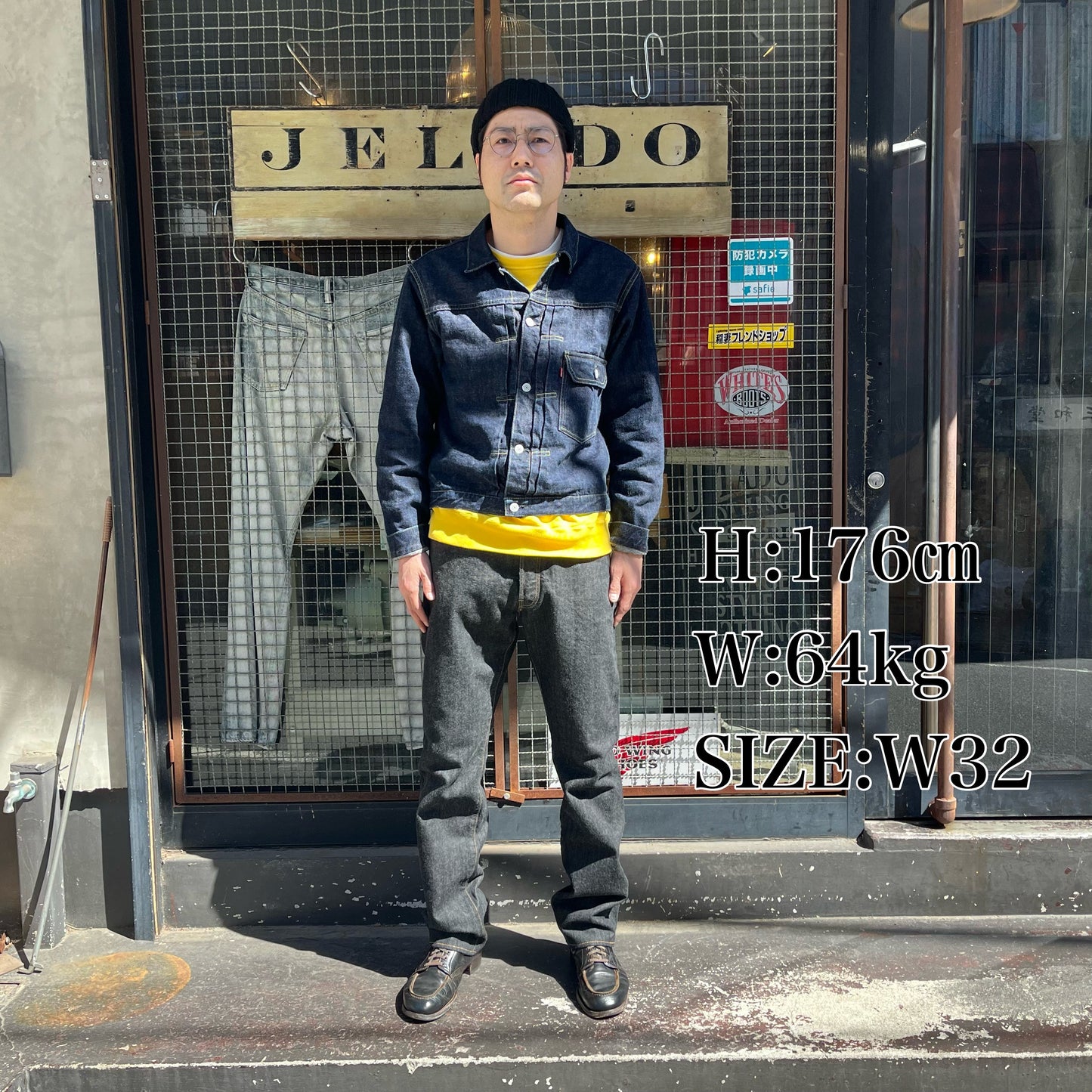 JELADO Last Resort 66 Black Denim【JP01314】
