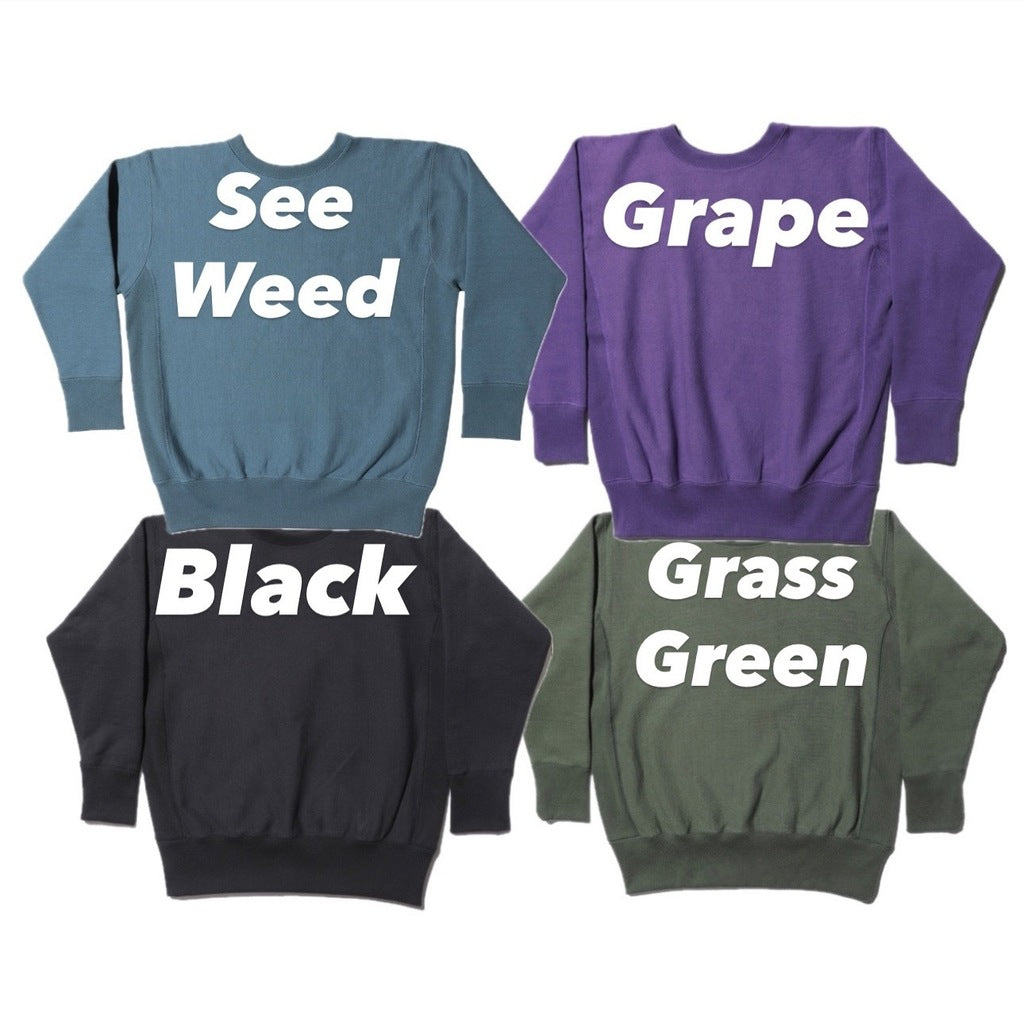 Warmup Reverse Weave Crew Neck Sweat【AB12241】