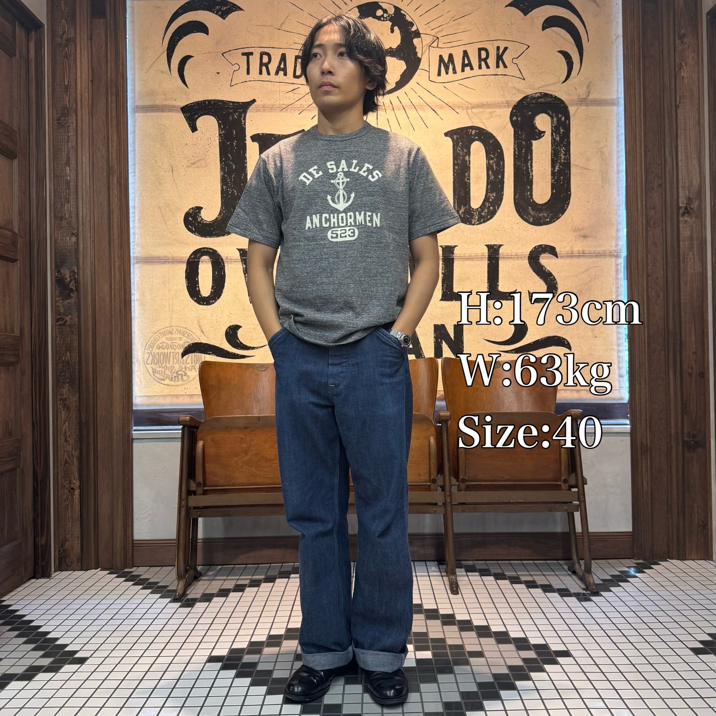 Anchor Men Tee【AB12239】