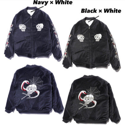JELADO Skull Snake Souvenir Jacket 【JP13409】