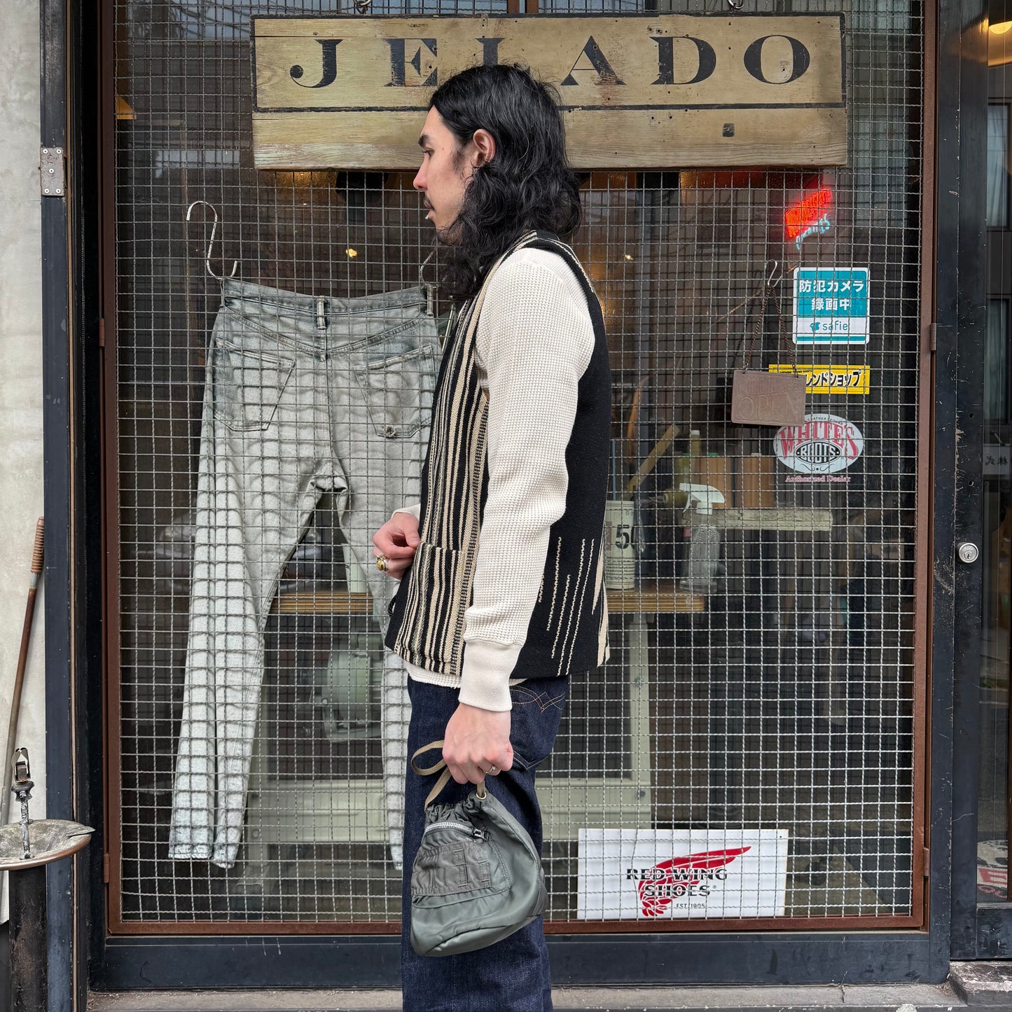 Drawstring Bag MA-1【JDG01645】〈直営店限定モデル〉