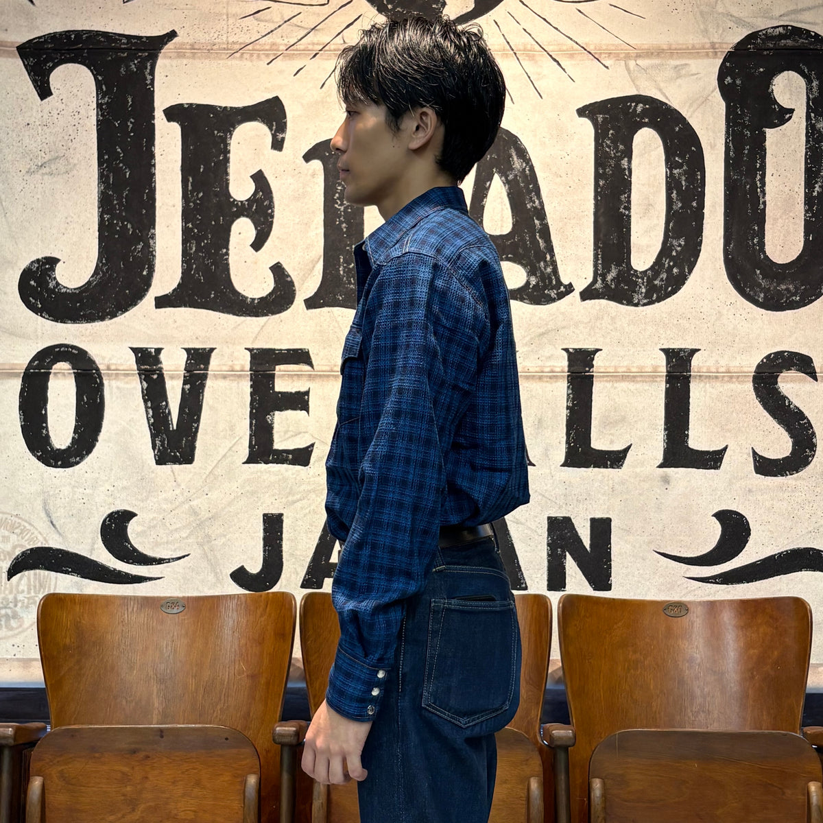 Vaquero Plaid Shirt 【JP23127】