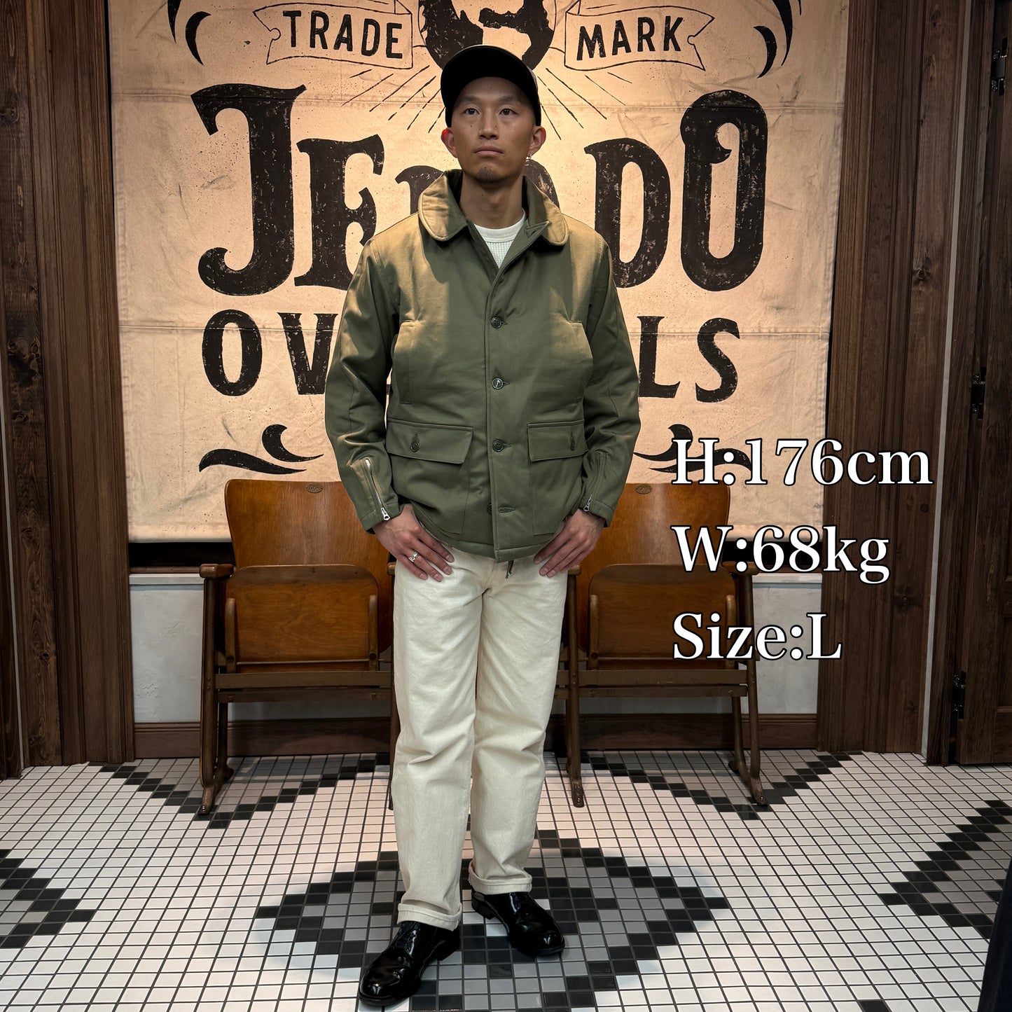 JELADO × COLIMBO Sundowners Jacket AL-1 Plane【CT13412A】