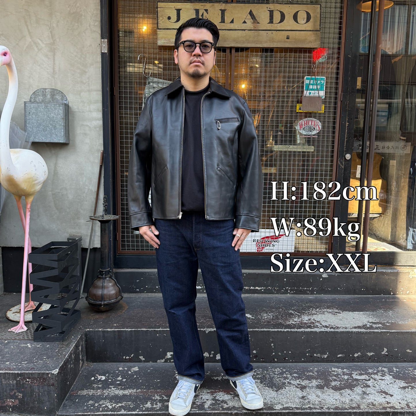 JELADO 24/7 Leather Sports Jacket【AG72417】
