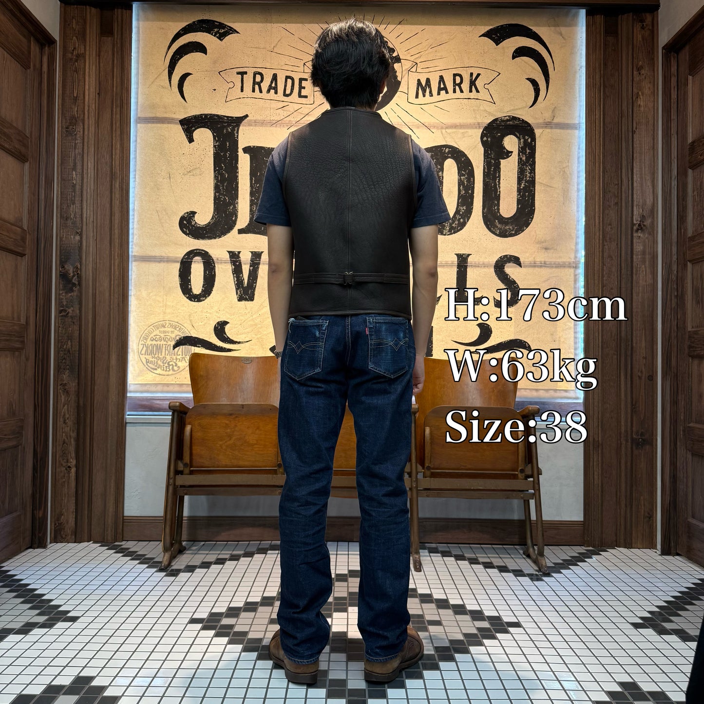 FINE CREEK & CO Jefferson Deer skin【ACVE004】