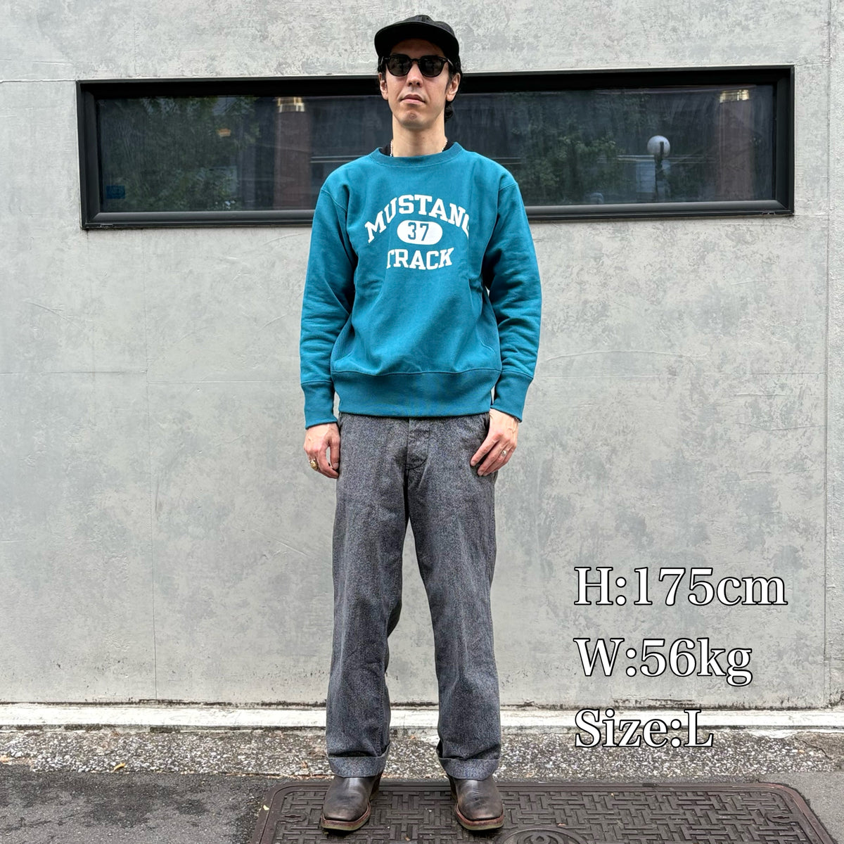 Warm Up MUSTANG Print【AB23207】