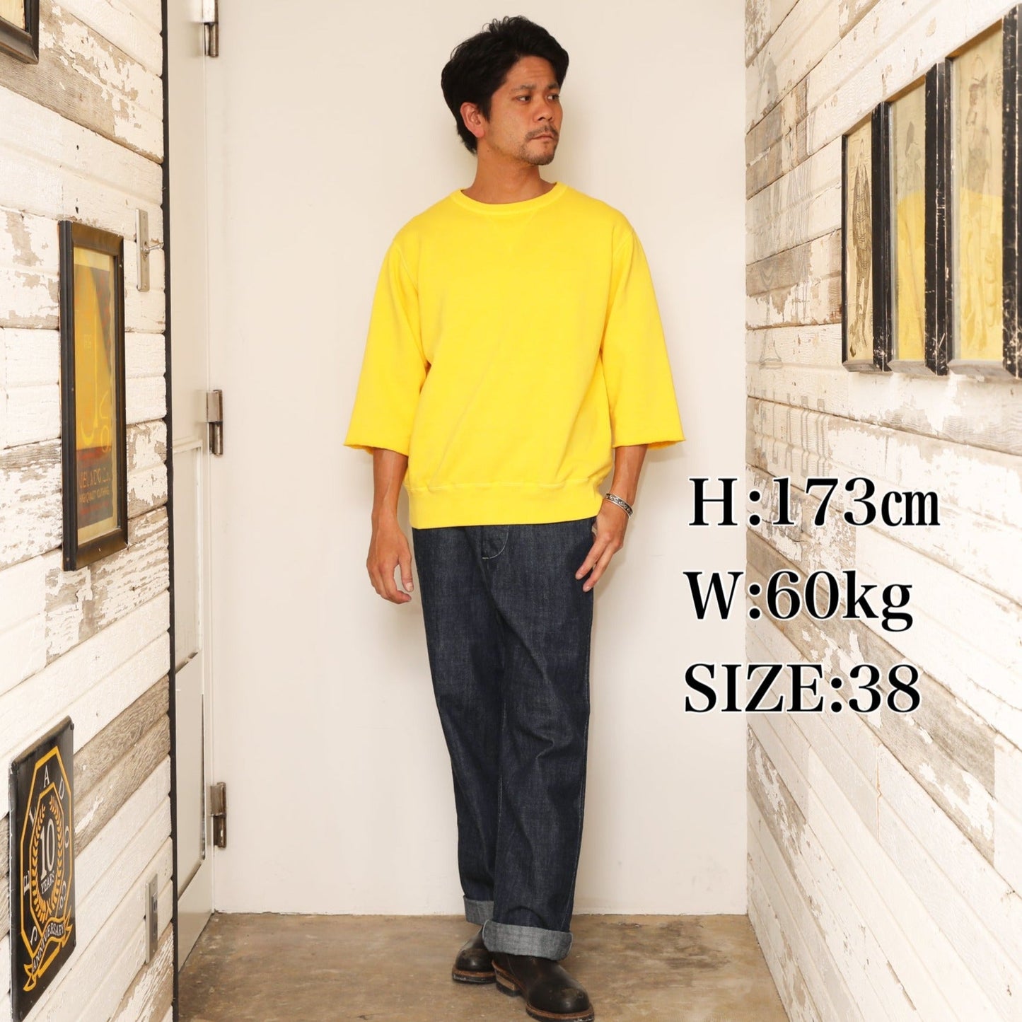 JELADO 6th Man Three-quarter Sleeve Sweatshirt【AB01217】