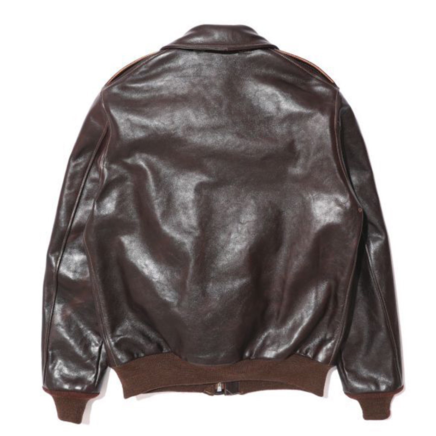 Rainbow Country "TYPE A-2"ROUGH WEAR CLOTHING CO.CONTRACT NO. W535AC-23380 Horse Hide Dark Seal Brown【RCL-10072】