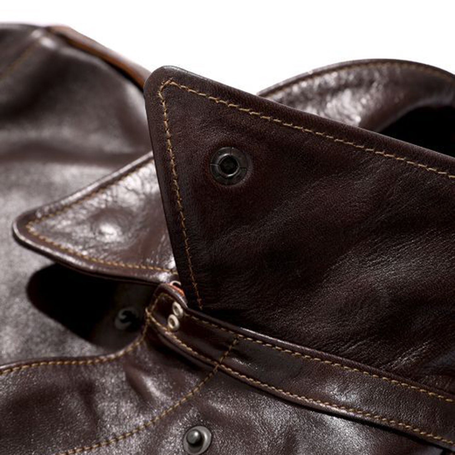 Rainbow Country "TYPE A-2"ROUGH WEAR CLOTHING CO.CONTRACT NO. W535AC-23380 Horse Hide Dark Seal Brown【RCL-10072】