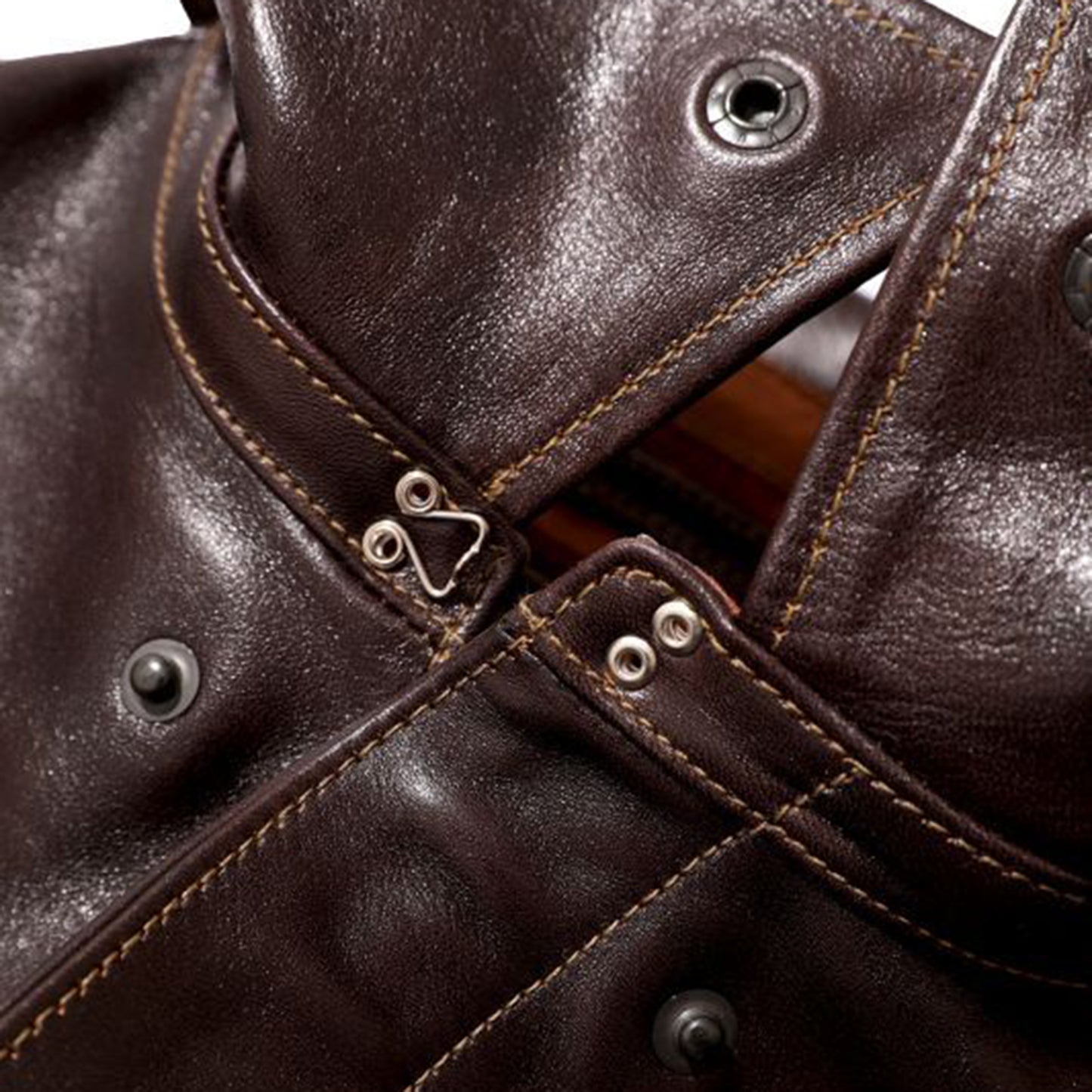 Rainbow Country "TYPE A-2"ROUGH WEAR CLOTHING CO.CONTRACT NO. W535AC-23380 Horse Hide Dark Seal Brown【RCL-10072】