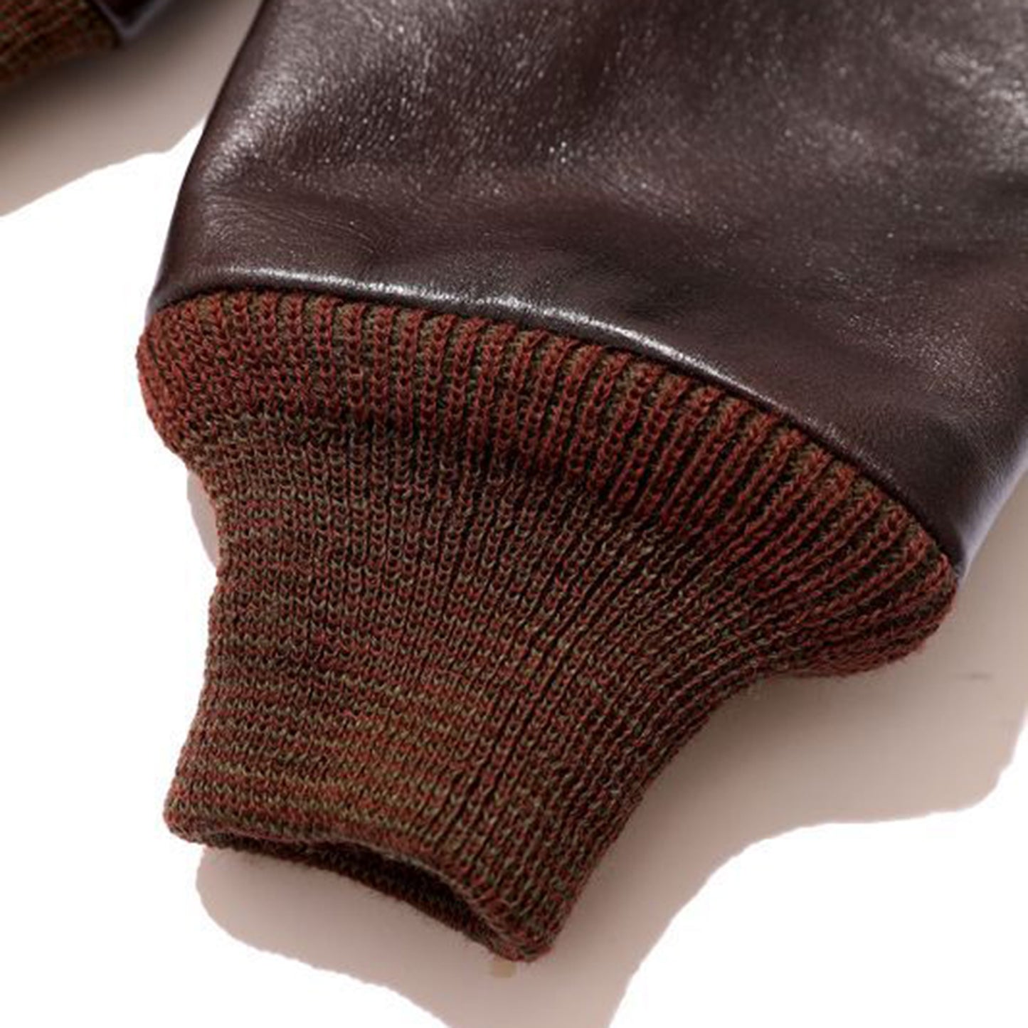 Rainbow Country "TYPE A-2"ROUGH WEAR CLOTHING CO.CONTRACT NO. W535AC-23380 Horse Hide Dark Seal Brown【RCL-10072】