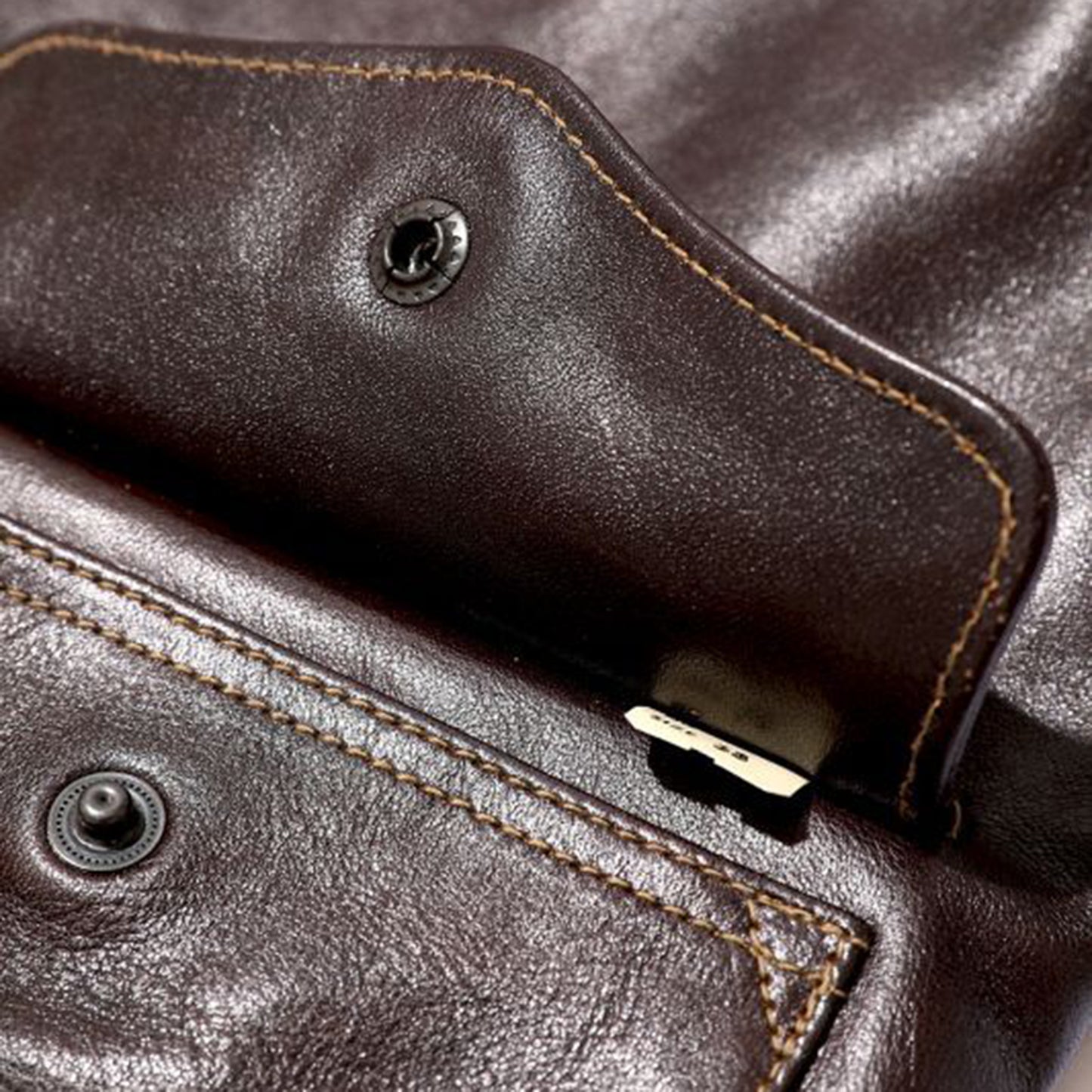 Rainbow Country "TYPE A-2"ROUGH WEAR CLOTHING CO.CONTRACT NO. W535AC-23380 Horse Hide Dark Seal Brown【RCL-10072】