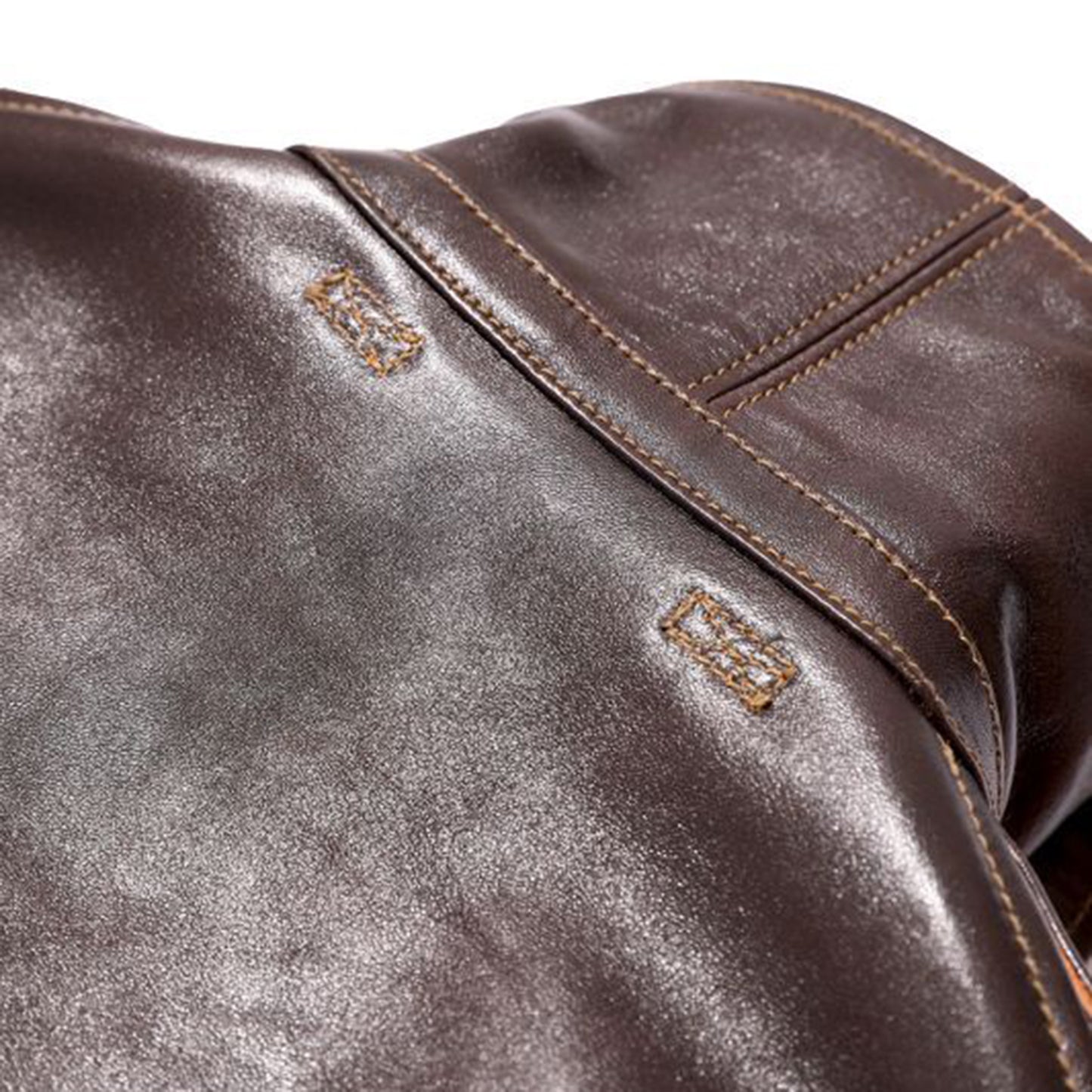 Rainbow Country "TYPE A-2"ROUGH WEAR CLOTHING CO.CONTRACT NO. W535AC-23380 Horse Hide Dark Seal Brown【RCL-10072】