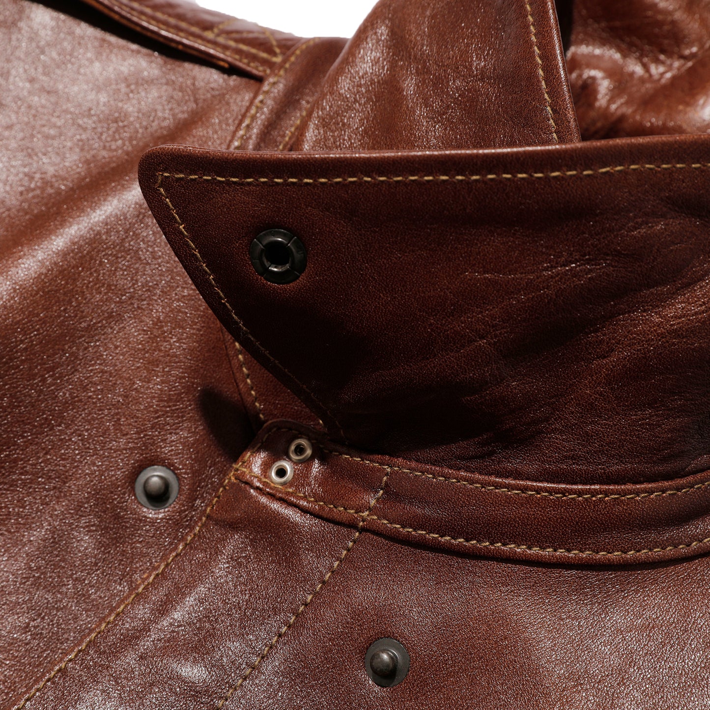 Rainbow Country "TYPE A-2"ROUGH WEAR CLOTHING CO.CONTRACT NO. 42-1401P Horse Hide Tabaco Brown【RCL-10071】