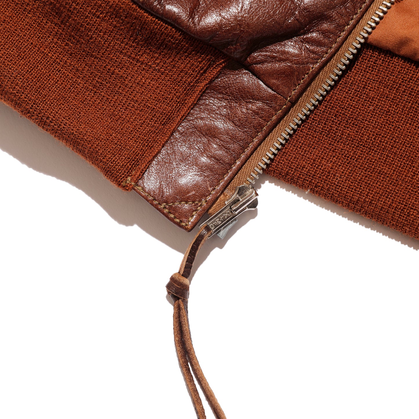 Rainbow Country "TYPE A-2"ROUGH WEAR CLOTHING CO.CONTRACT NO. 42-1401P Horse Hide Tabaco Brown【RCL-10071】