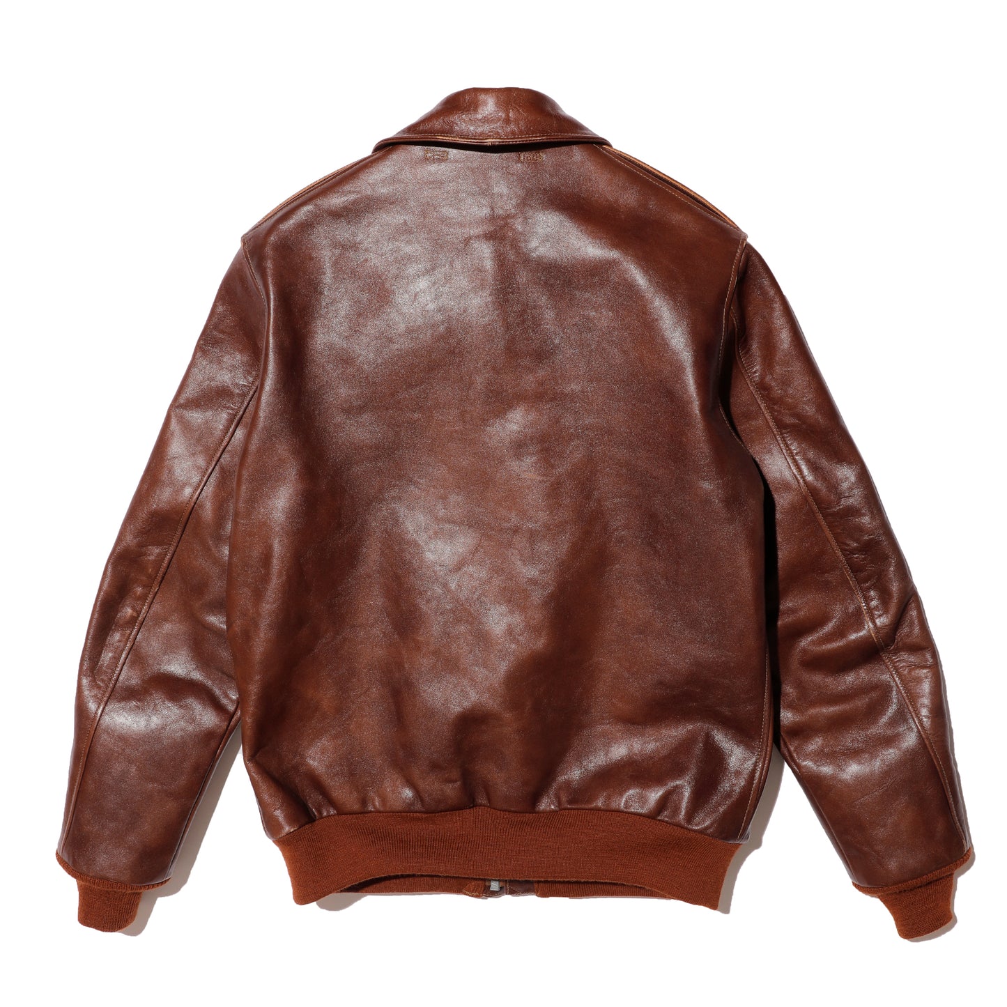 Rainbow Country "TYPE A-2"ROUGH WEAR CLOTHING CO.CONTRACT NO. 42-1401P Horse Hide Tabaco Brown【RCL-10071】