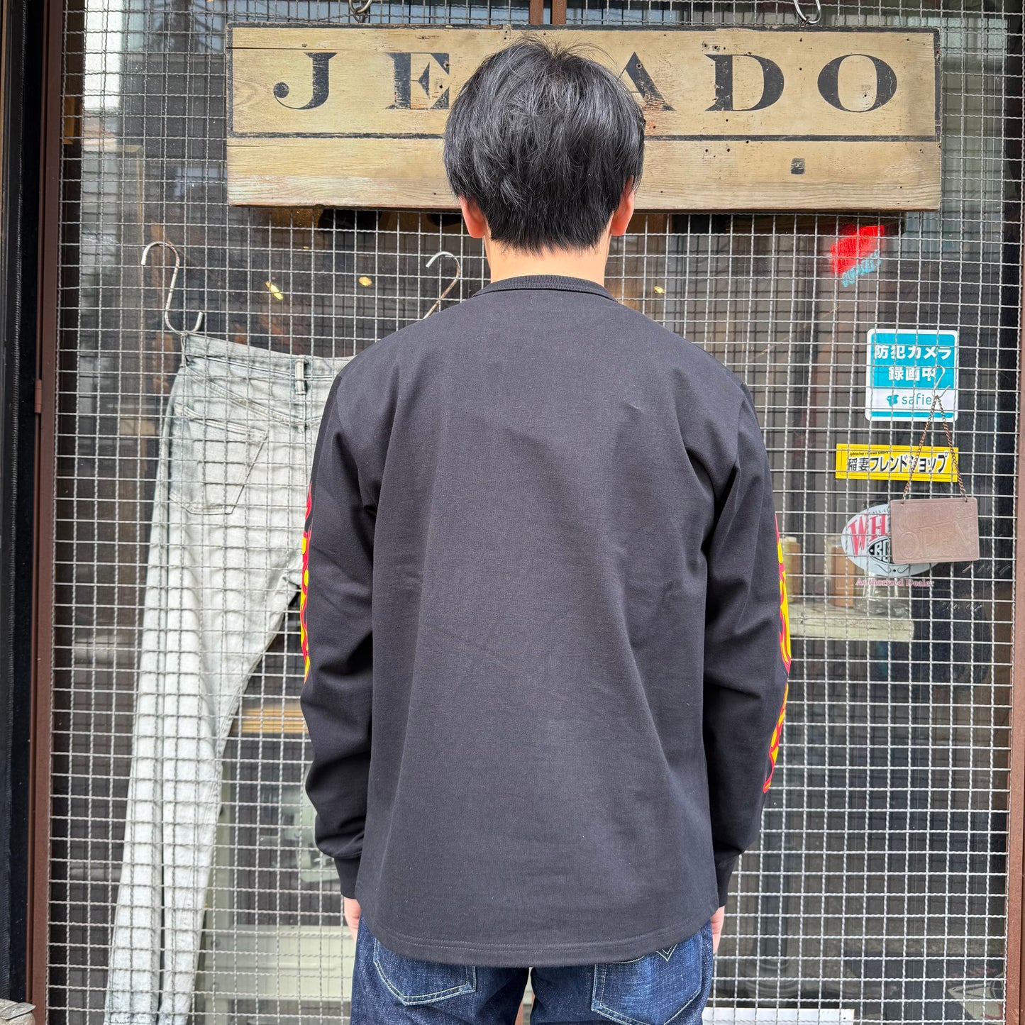 Flame Sleeve Tee【AB11207】
