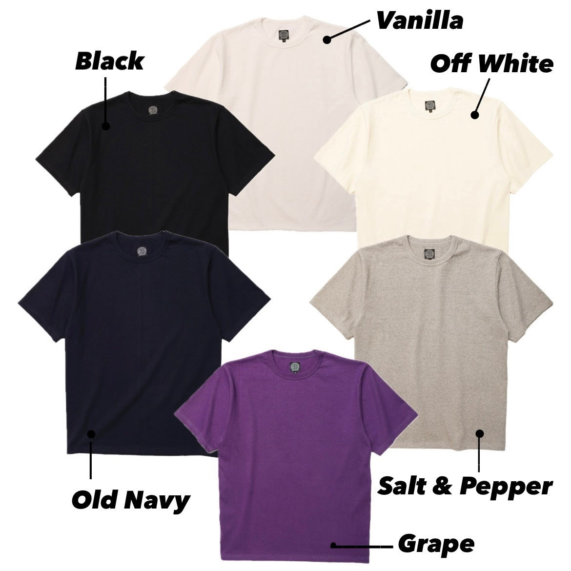 14/- Crew Neck Tee 【AB94242】