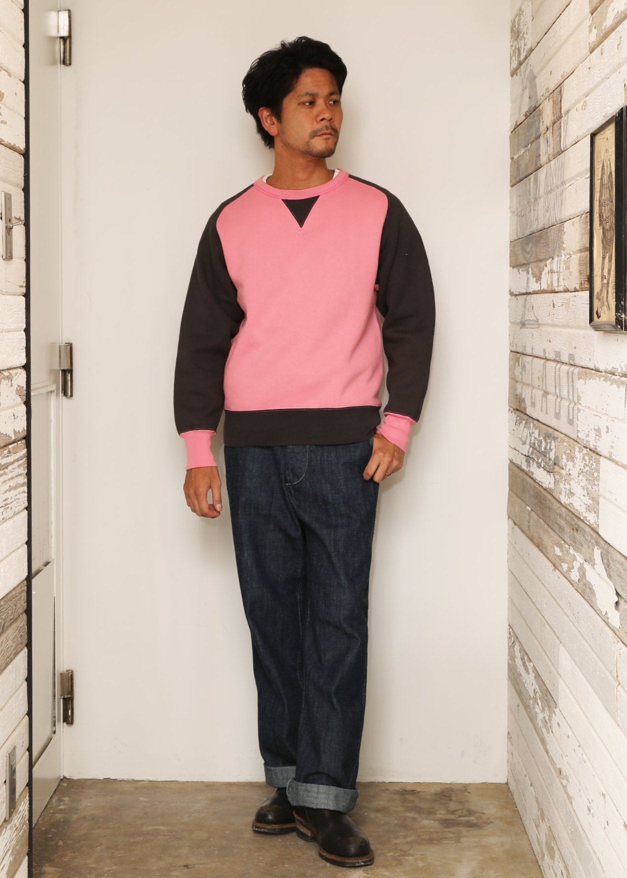 JELADO Champs Sweat Shirt 2Tone【AB01224】
