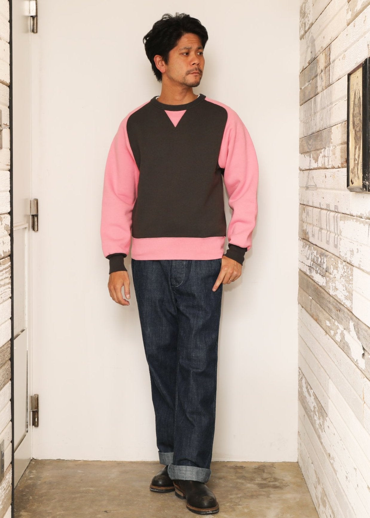 JELADO Champs Sweat Shirt 2Tone【AB01224】