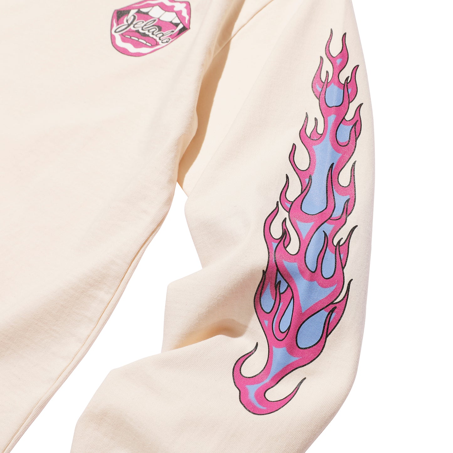 Flame Sleeve Tee【AB21234】