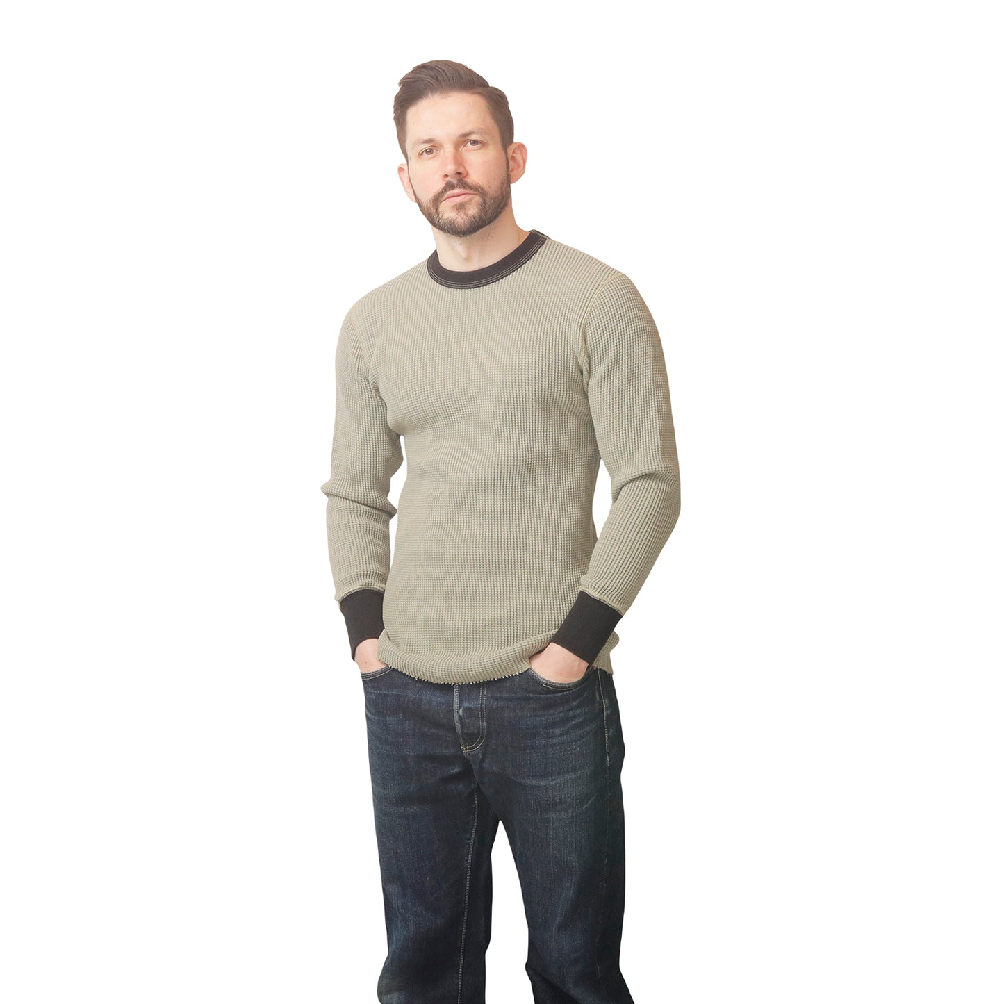 JELADO Mega Thermal Crew Neck 2tone【AB23210】