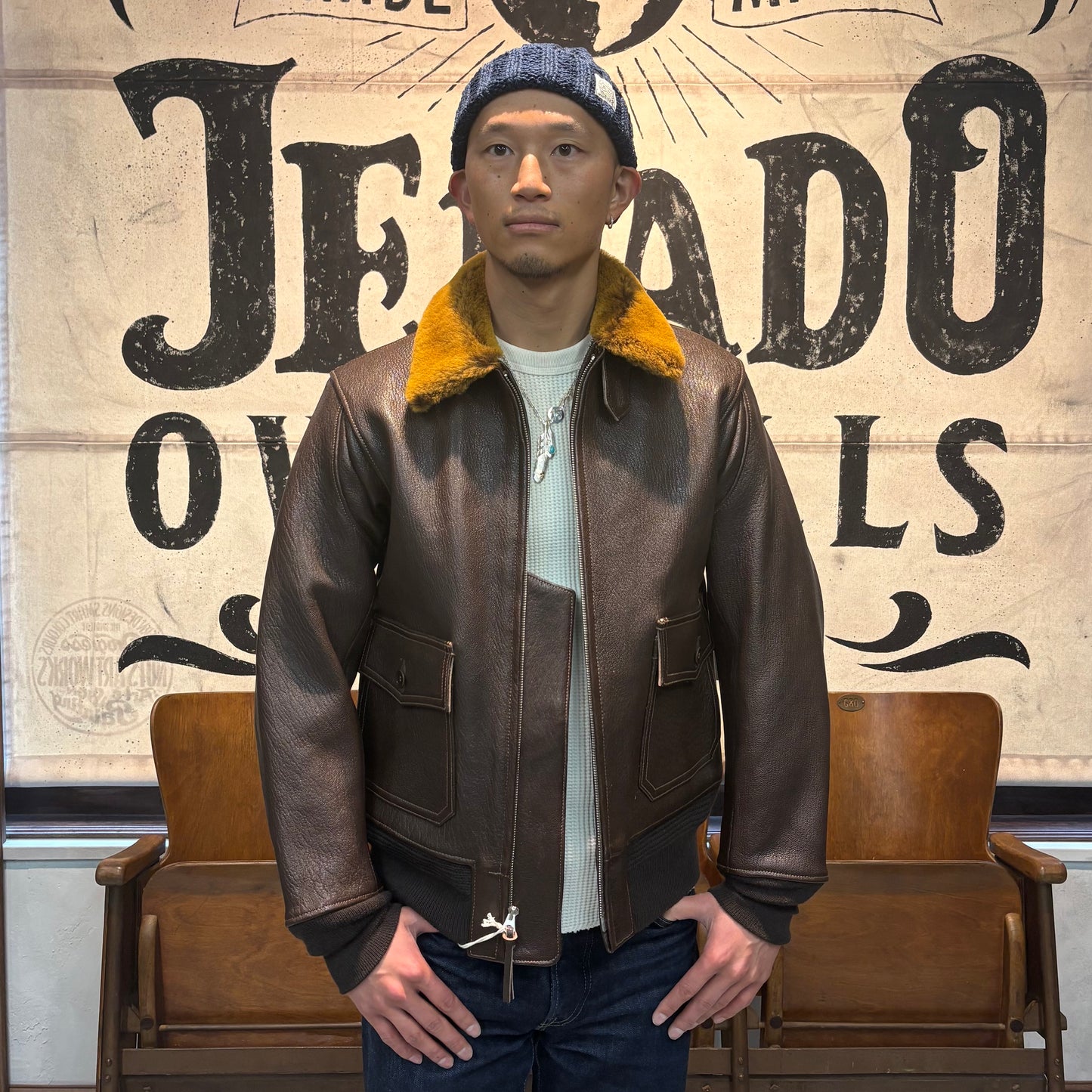 COLIMBO Cloverfield Aviator’s JKT Type M-422A E.T.C【ZA-0120】